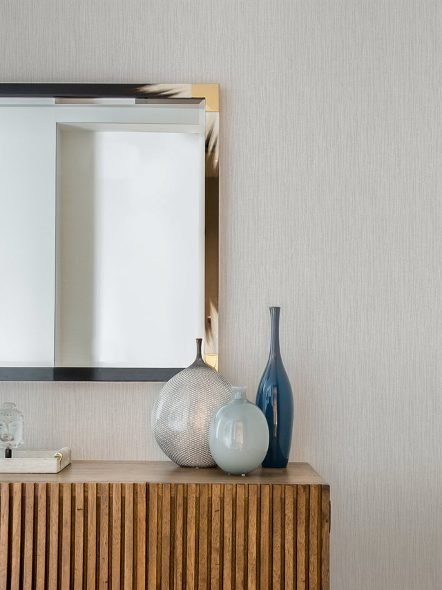 Abel Light Grey Textured Wallpaper with Raised Ink Texture Pattern - Advantage 4025-82526