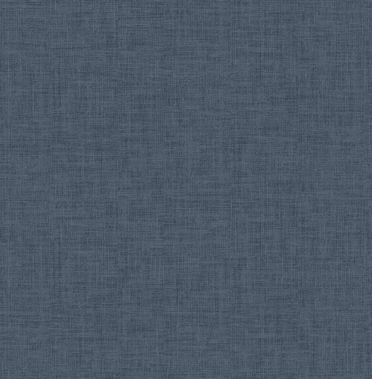 Wallis Indigo Faux Linen Textured Wallpaper with Fabric & Woven Texture - Advantage 4025-82542