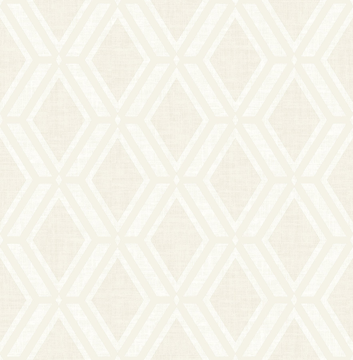Mersenne Taupe Geometric Wallpaper with Raised Ink Texture - Advantage 4025-82543