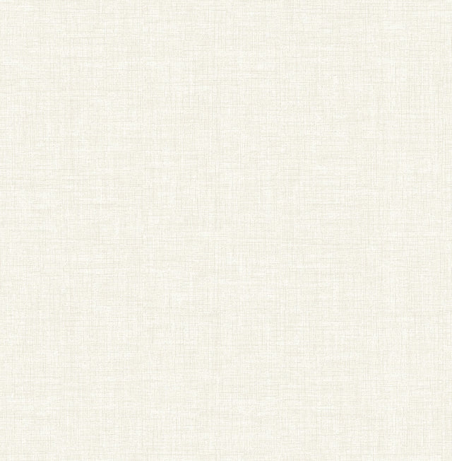 Wallis Off White Faux Linen Wallpaper with Fabric & Woven Texture - Advantage 4025-82544