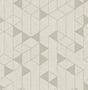Fairbank Champagne Linen Geometric Wallpaper by A-Street Prints FD26770