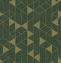 Fairbank Evergreen Linen Geometric Wallpaper by A-Street Prints - FD26774