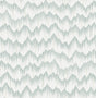Holmby Seafoam Brushstroke Zigzag Wallpaper by A-Street Prints - FD26776