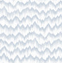 Holmby Light Blue Brushstroke Zigzag Wallpaper by A-Street Prints - FD26777