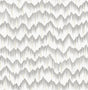 Holmby Grey Brushstroke Zigzag Wallpaper by A-Street Prints - FD26779