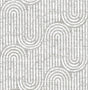 Trippet Grey Zen Waves Wallpaper by A-Street Prints - FD26785