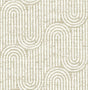 Trippet Light Brown Zen Waves Wallpaper by A-Street Prints - FD26786