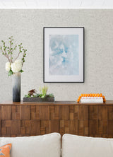 Trippet Bone by A-Street Prints Modern Geometric Zen Waves Non Woven Wallpaper with Faux Grasscloth Detailing - FD26787