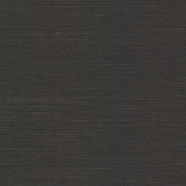 Colcord Black Sisal Grasscloth Wallpaper with Traditional Texture Pattern - Brewster 4034-72100