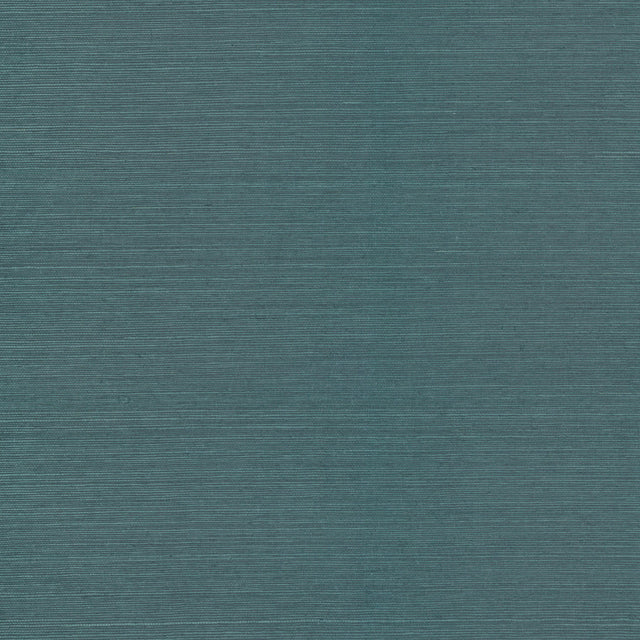 Colcord Teal Sisal Grasscloth Wallpaper with Traditional Texture Pattern - Brewster 4034-72101