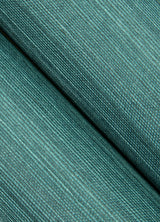 Colcord Teal Sisal Grasscloth Wallpaper with Traditional Texture Pattern - Brewster 4034-72101