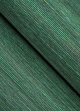 Colcord Dark Green Sisal Grasscloth Wallpaper with Textured Pattern - Brewster 4034-72105