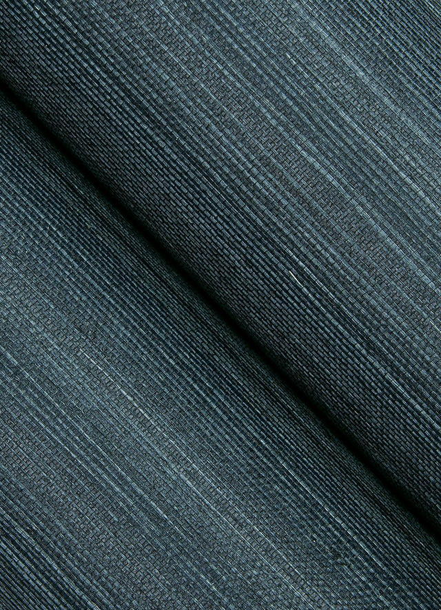 Colcord Navy Sisal Grasscloth Wallpaper with Texture Pattern - A-Street Prints 4034-72106