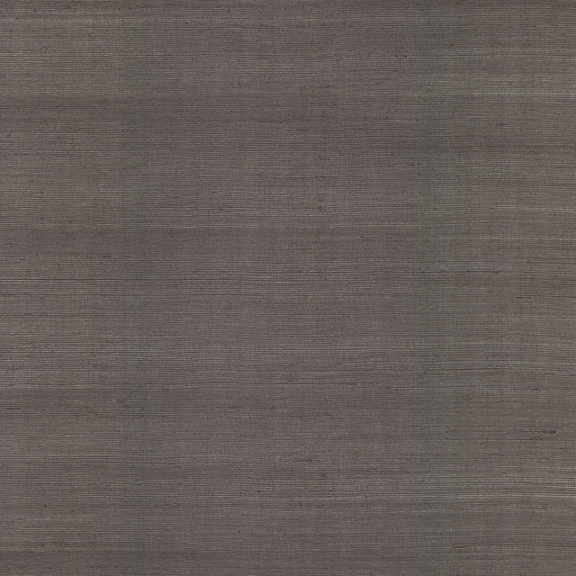 Colcord Charcoal Sisal Grasscloth Wallpaper with Traditional Texture Pattern - A-Street Prints 4034-72107
