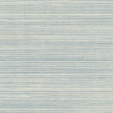 Kenter Aqua Sisal Grasscloth Wallpaper, Traditional Texture Pattern - A-Street Prints 4034-72111