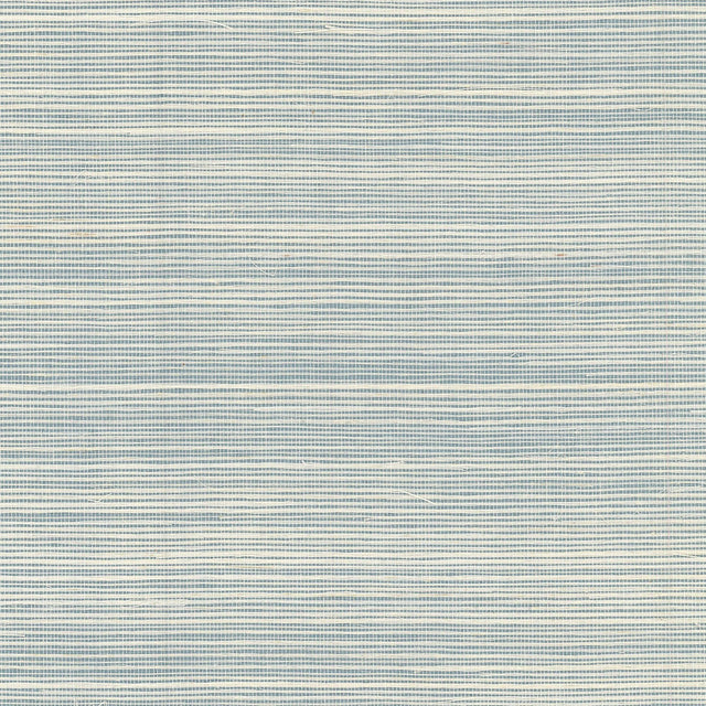 Kenter Aqua Sisal Grasscloth Wallpaper, Traditional Texture Pattern - A-Street Prints 4034-72111