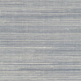 Kenter Teal Sisal Grasscloth Wallpaper by A-Street Prints - YK72112