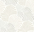 Trousdale Neutral Fanning Flora Wallpaper by A-Street Prints - YK72129