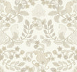 Getty Cream Jungle Damask Wallpaper by A-Street Prints - YK72132