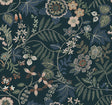 Marilyn Sea Green Floral Trail Wallpaper by A-Street Prints - YK72137
