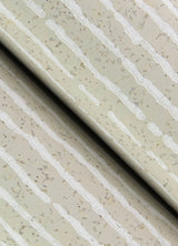 Mortenson Light Grey Geometric Cork Wallpaper with Modern Graphics Pattern - Brewster 4034-72141