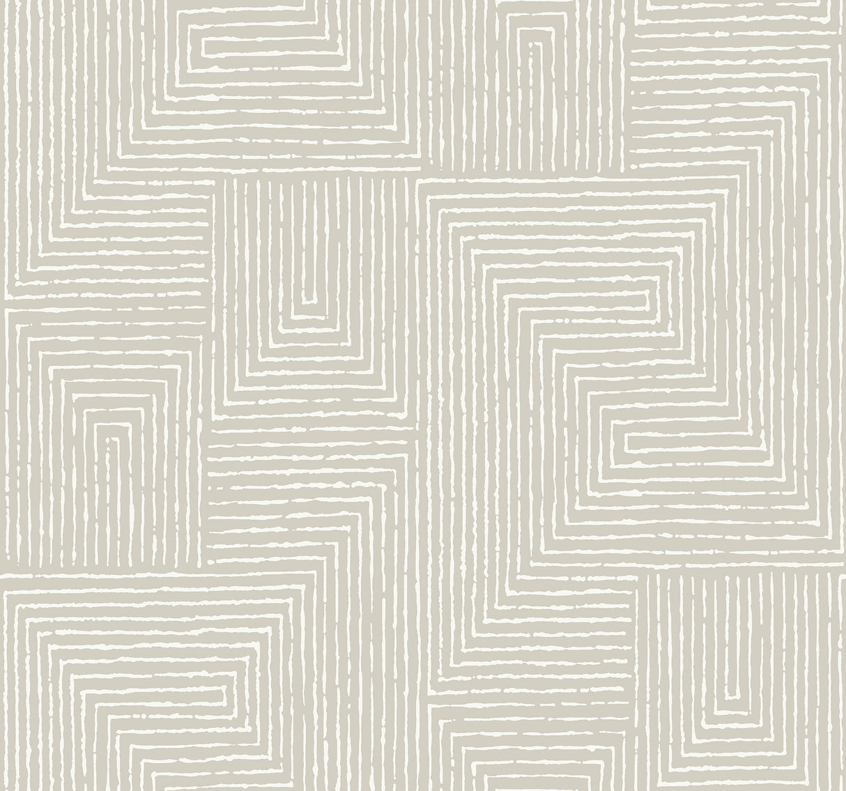 Mortenson Light Grey Geometric Wallpaper by A-Street Prints - YK72141