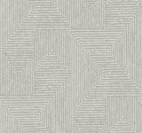 Mortenson Dove Geometric Wallpaper with Modern Cork Graphics Pattern - A-Street Prints 4034-72143