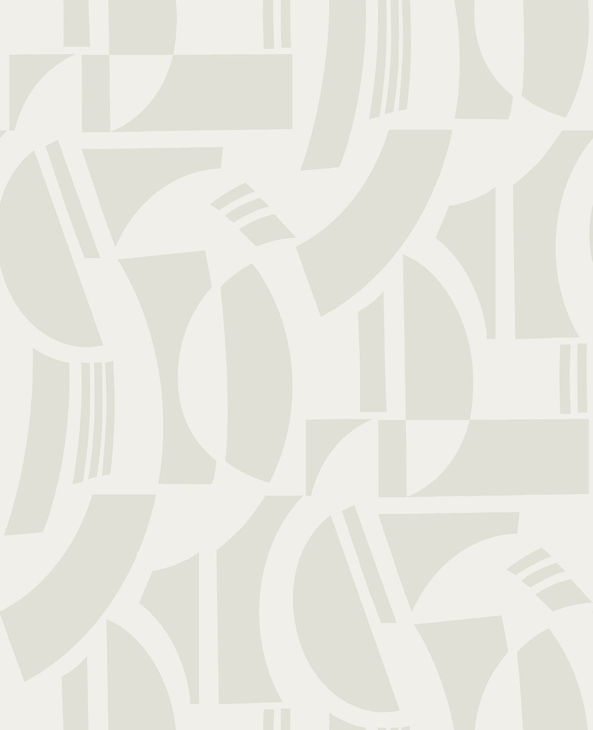 Carter Cream Geometric Flock Wallpaper with Modern Geometrics Pattern - A-Street Prints 4034-87384