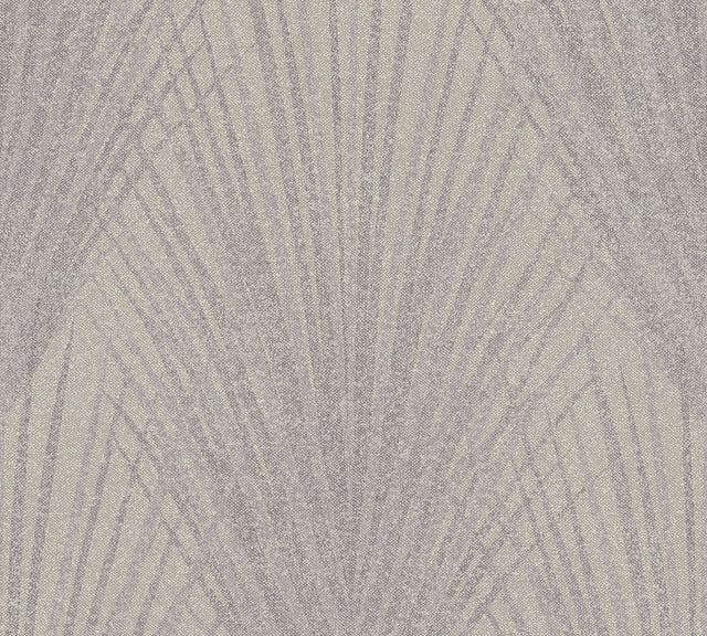 Keina Beige Fronds Wallpaper with Textured Botanical Leaf Pattern - Advantage 4035-37553-1