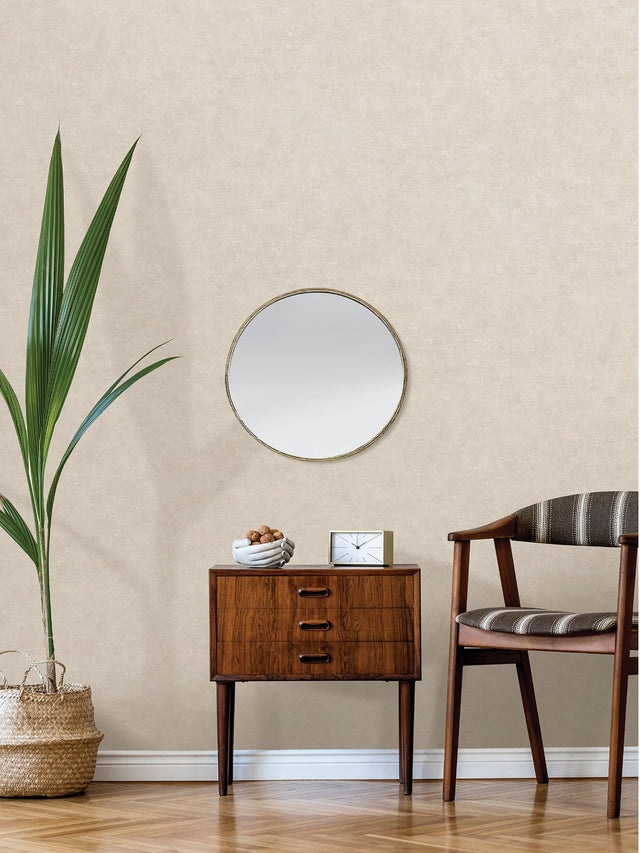 Ryu Taupe Cement Texture Wallpaper with Distressed Textures Industrial Style - Advantage 4035-37655-5