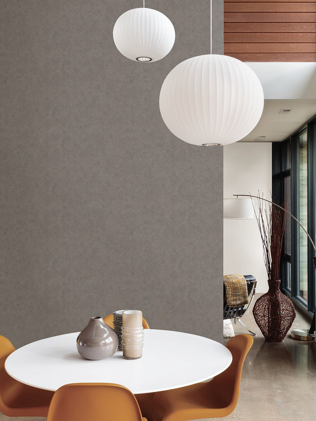 Ryu Dark Grey Cement Texture Wallpaper with Distressed Textures Industrial Style - Advantage 4035-37656-3