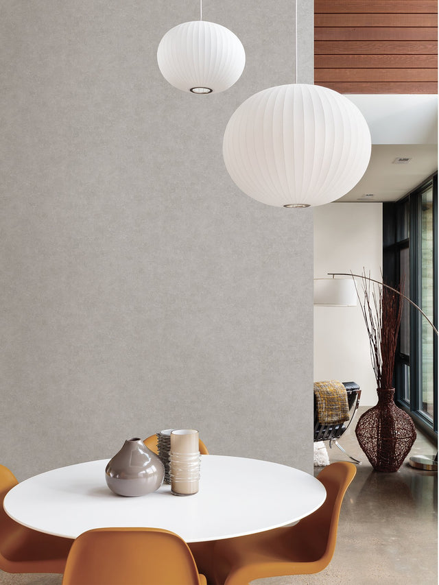 Ryu Light Grey Cement Texture Wallpaper with Distressed Textures Industrial Style - Advantage 4035-37656-8