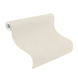 Hoshi White Woven Wallpaper with Raised Ink Texture - Advantage 4035-407921
