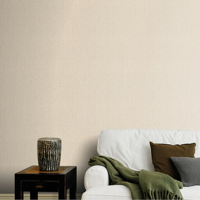 Hoshi Beige Woven Wallpaper with Coastal Texture Pattern and Raised Ink - Advantage 4035-407938