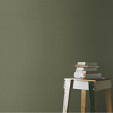 Hoshi Green Woven Wallpaper with Raised Ink Texture Pattern - Advantage 4035-407945
