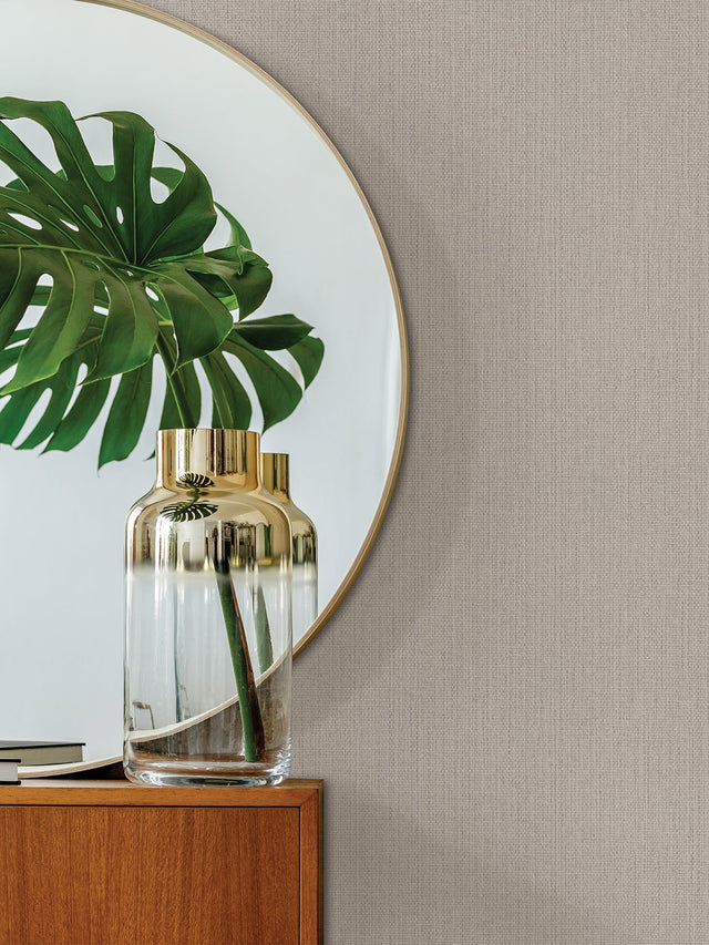 Hoshi Grey Woven Wallpaper with Raised Ink Texture Pattern - Advantage 4035-407969