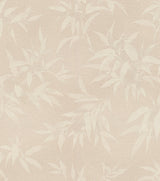 Minori Beige Leaves Textured Wallpaper with Botanical Leaf Motif - Advantage 4035-409758