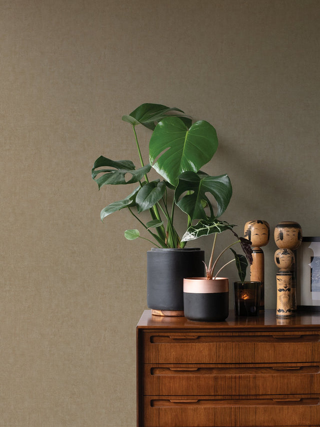 Maemi Gold Distressed Wallpaper with Glam Abstract Textured Metallic Finish - Advantage 4035-429299