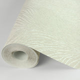 Tomo Cream Abstract Wallpaper with Metallic Textured Finish - Advantage 4035-58426