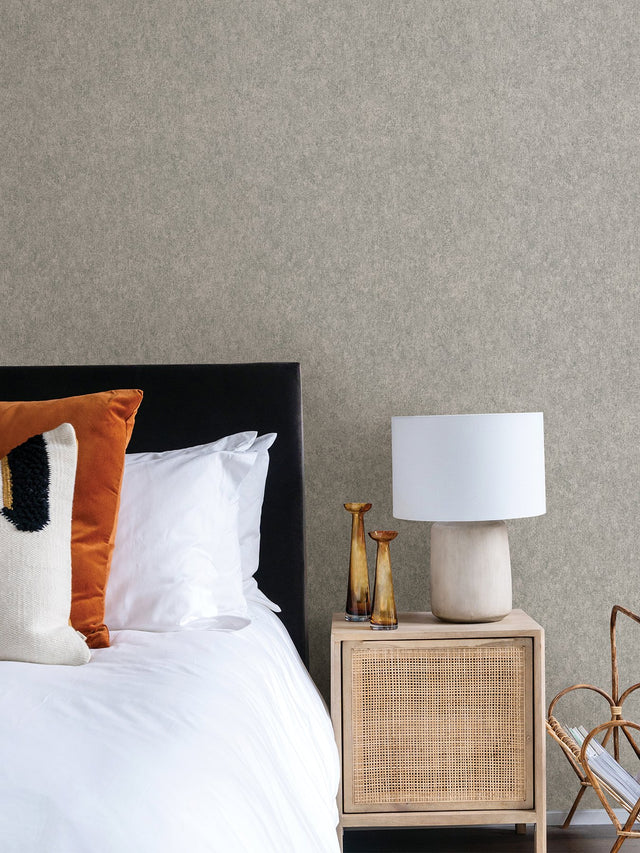 Genki Grey Distressed Wallpaper with Plaster Effects Texture - Advantage 4035-617191