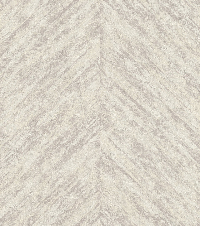 Madoka Silver Chevron Wallpaper with Glam Metallic Textured Graphics - Advantage 4035-617511