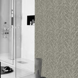 Madoka Sterling Chevron Wallpaper with Glam Metallic Textured Graphics - Advantage 4035-617528