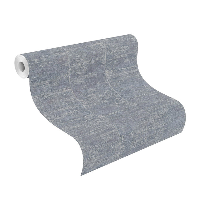 Aiko Denim Stripe Wallpaper with Modern Abstract Stripes - Advantage 4035-617634