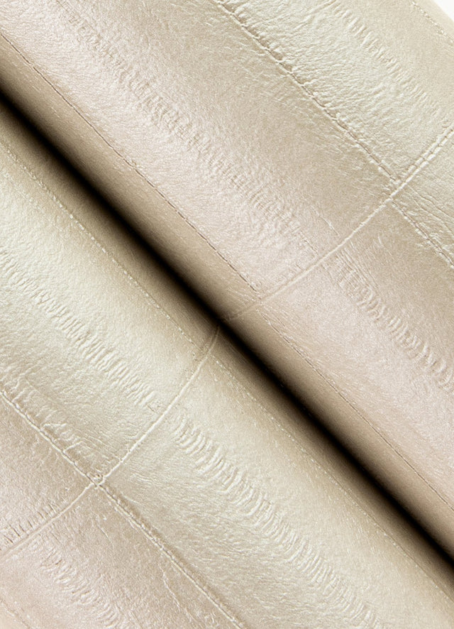 Dermot Cream Horizontal Stripe Wallpaper with Modern Stripes in Raised Ink Texture - Advantage 4041-418460