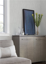 Sutton Silver Textured Geometric Wallpaper with Modern Graphic Motif - Advantage 4041-418910