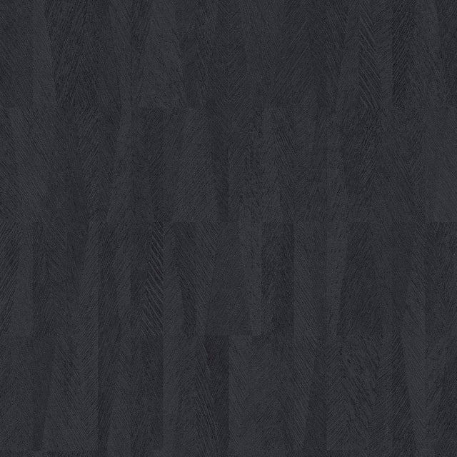 Sutton Charcoal Textured Geometric Wallpaper with Modern Graphic Raised Ink - Advantage 4041-418927