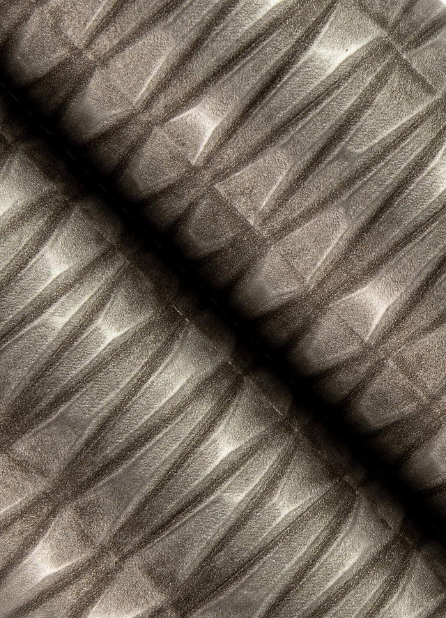 Quinby Sterling Diamond Textured Geometric Wallpaper - Advantage 4041-428414