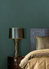 Melvin Teal Stria Wallpaper with Metallic Textured Vertical Stripe Motif - Advantage 4041-72404
