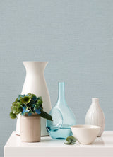 Estefan Light Blue Distressed Texture Wallpaper with Abstract Distressed Texture - Advantage 4044-30688-7
