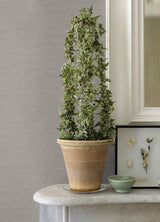 Canseco Grey Distressed Texture Wallpaper with Abstract Linen Look - Advantage 4044-30689-4